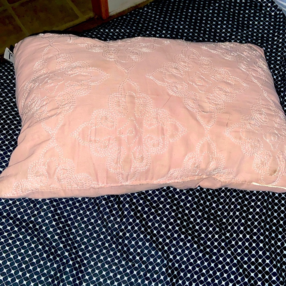 Pink pillow